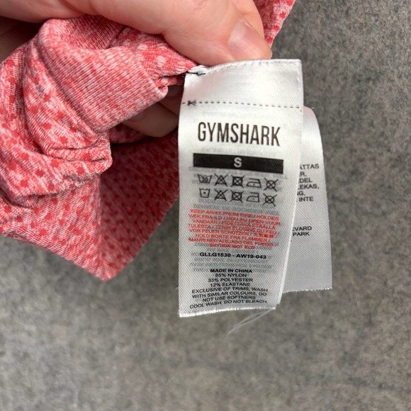 Gymshark Women's Vital Seamless Leggings Size Small Pink Training Athletic Coral - Picture 7 of 10